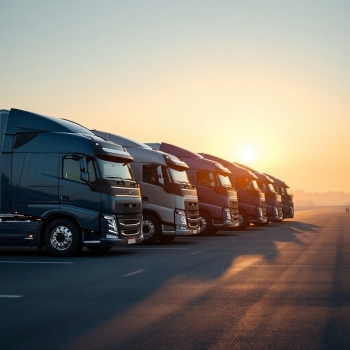 Domestic transport by truck